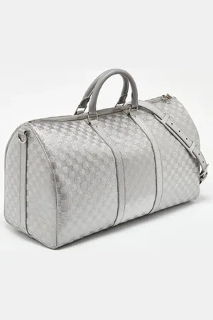 LOUIS VUITTON Unisex, Pre-owned, Gris, Taille: ONE Size Pre-owned Tissu sacs-de-voyage