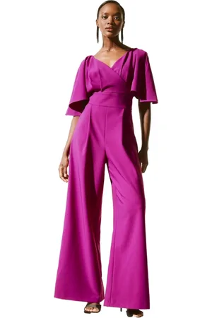 Joseph Ribkoff Femme, Combinaisons et Ensembles, Rose, Taille: 38 FR Combinaison à Manches Longues