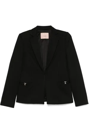 Twin-Set Femme, Vestes, Noir, Taille: 36 FR Blazer Milano Élégant Noir