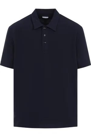 Bottega Veneta Homme, Tops, Bleu, Taille: M T-shirt bleu, design élégant, confort ultime