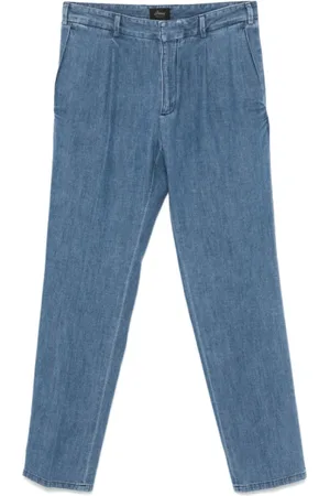 BRIONI Homme, Jeans, Bleu, Taille: L Jean en Denim de Coton Bleu