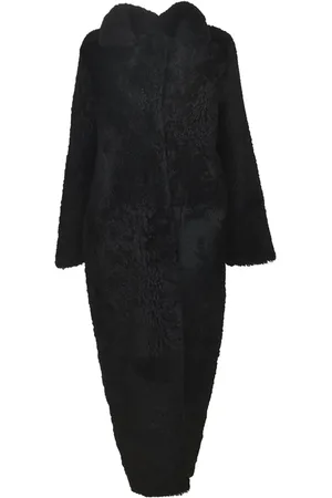 Simonetta Femme, Manteaux, Noir, Taille: 40 FR Collection Manteaux Noirs
