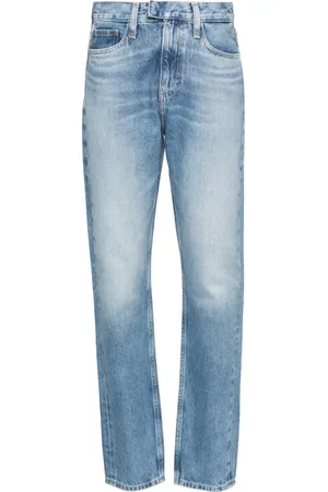 Calvin Klein Femme, Jeans, Bleu, Taille: W28 L32 Jean Skinny Bleu Style Décontracté