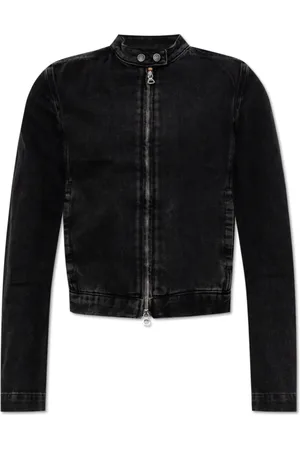 Diesel Femme, Vestes, Noir, Taille: 36 FR Veste De-Mornin
