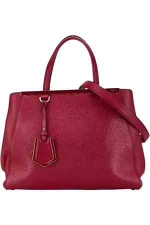 Fendi Femme, Pre-owned, Rouge, Taille: ONE Size Pre-owned Cuir sacs-fendi