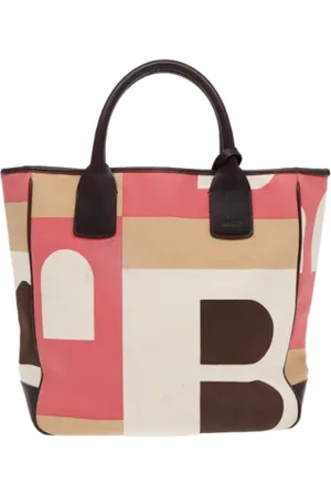 Bally Femme, Pre-owned, Multicolore, Taille: ONE Size Pre-owned Toile cabas