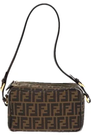 Fendi Femme, Pre-owned, Brun, Taille: ONE Size Pre-owned Toile sacs-fendi