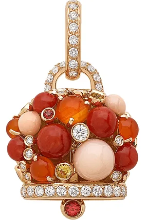 CHANTECLER Femme, Accessoires, Brun, Taille: ONE Size Pendentif Cloches Or