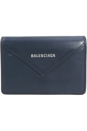 Balenciaga Femme, Pre-owned, Bleu, Taille: ONE Size Pre-owned Cuir petite-maroquinerie
