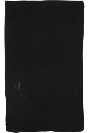 Dondup Homme, Accessoires, Noir, Taille: ONE Size Écharpe en cachemire