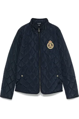 Ralph Lauren Femme, Vestes, Bleu, Taille: 42 FR Manteau Isolé