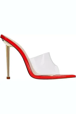 Femme LA Femme, Chaussures, Rouge, Taille: 36 EU Mules Rouges The Ford