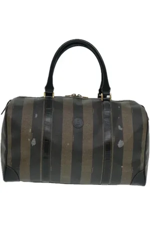 Fendi Femme, Pre-owned, Brun, Taille: ONE Size Pre-owned Toile sacs-fendi