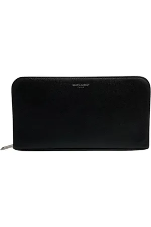 Saint Laurent Unisex, Pre-owned, Noir, Taille: ONE Size Pre-owned Cuir petite-maroquinerie