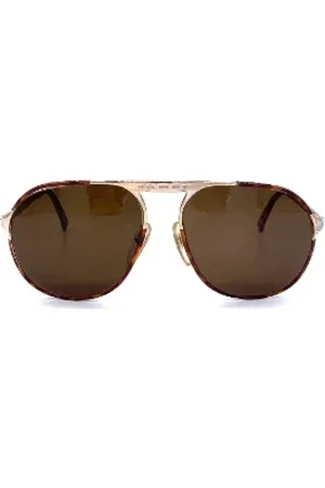 Dior Homme, Pre-owned, Jaune, Taille: ONE Size Pre-owned Metal lunettes-de-soleil
