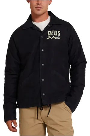 Deus Ex Machina Homme, Vestes, Noir, Taille: M Veste de mécanicien noire