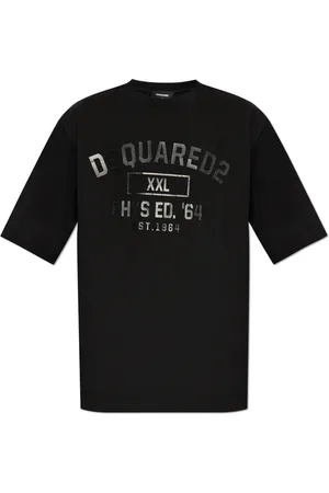 Dsquared2 Homme, Tops, Noir, Taille: XL T-shirt avec Logo