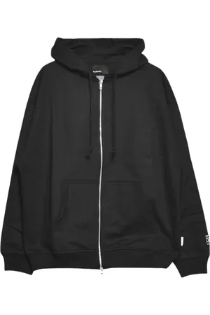 Rassvet Homme, Sweatshirts et sweats à capuche, Noir, Taille: XL Sweat à Capuche avec Poche et Détail Logo