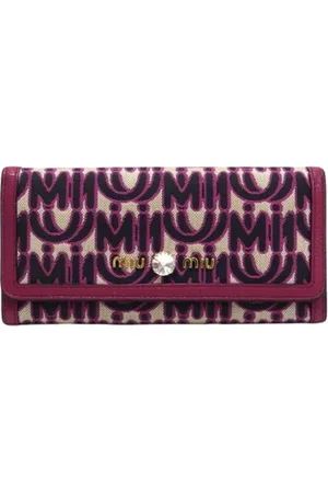 Miu Miu Femme, Pre-owned, Multicolore, Taille: ONE Size Pre-owned Toile petite-maroquinerie