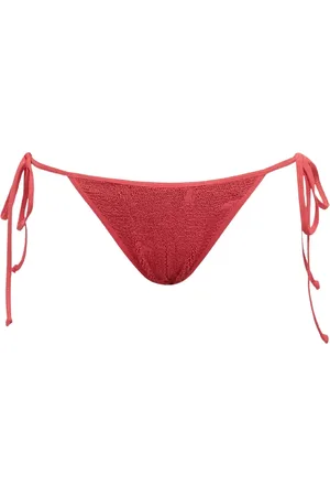 Bond Eye Femme, Maillots de bain, Rouge, Taille: ONE Size Bas de Bikini Imprimé Palmier Rouge