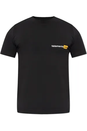 Vetements Homme, Tops, Noir, Taille: XS T-shirt imprimé