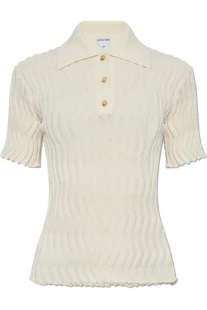 Bottega Veneta Femme, Tops, , Taille: 36 FR Polo en laine