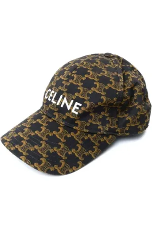 Céline Femme, Pre-owned, Brun, Taille: ONE Size Pre-owned Coton chapeaux