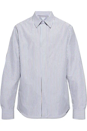 Bottega Veneta Homme, Chemises, Blanc, Taille: M Chemise à rayures