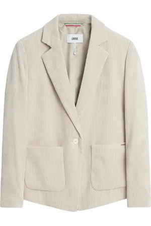 Cinque Femme, Vestes, , Taille: 38 FR Blazer en Velours Côtelé Moderne avec Silhouette Fluide