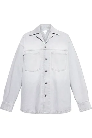 Bottega Veneta Homme, Chemises, Gris, Taille: M Veste en jean