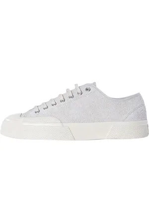 Superga Homme, Chaussures, Blanc, Taille: 45 EU Hairy Suede Baskets Ghiaccio