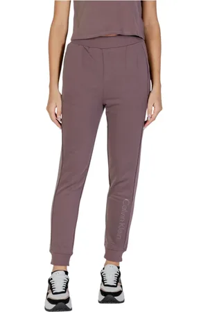 Calvin Klein Femme, Pantalons, Violet, Taille: 38 FR Pantalon d