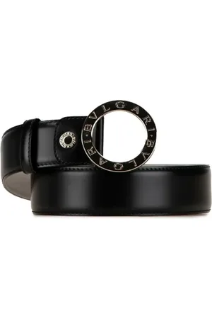 Bvlgari Homme, Pre-owned, Noir, Taille: ONE Size Pre-owned Cuir ceintures