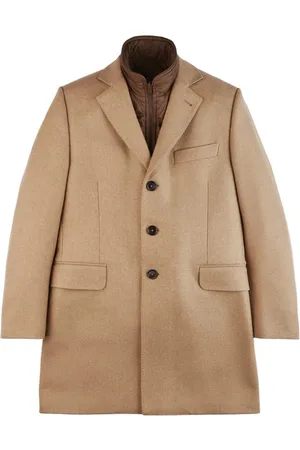 FAY Homme, Manteaux, , Taille: S Manteau en Laine et Cachemire avec Gilet Amovible