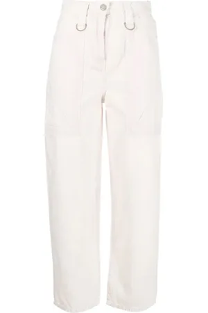 IRO Femme, Jeans, Rose, Taille: 40 FR Jean Droit Rose Décontracté