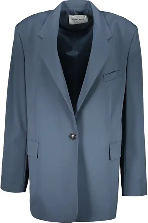 Low Classic Femme, Vestes, Gris, Taille: 42 FR Blazer Classique avec Col Revers
