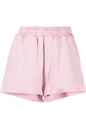 KSUBI Femme, Shorts, Rose, Taille: 38 FR Shorts en Coton Rose Coupe Décontractée