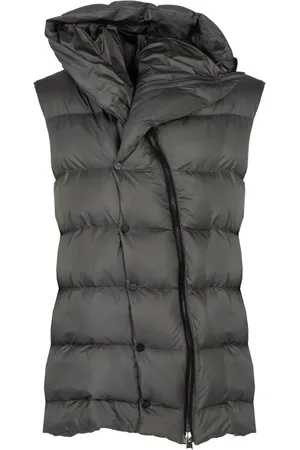 LA HAINE INSIDE US Femme, Vestes, Gris, Taille: 44 FR Gilet Duvet Unisexe Style Élégant