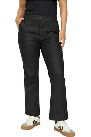 2-Biz Femme, Pantalons, Noir, Taille: 46 FR Pantalon Noir Classique Nova.Au24