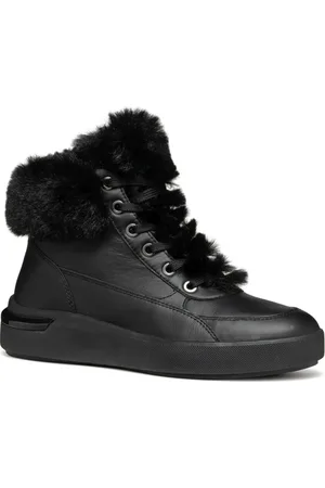 Geox Femme, Chaussures, Noir, Taille: 39 EU Bottines noires pour femmes