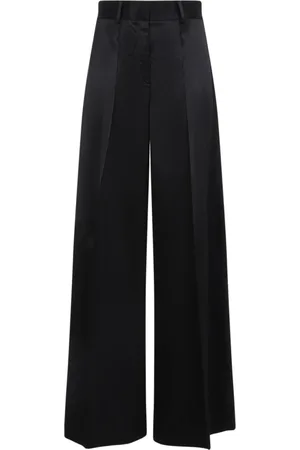 Jil Sander Femme, Pantalons, Noir, Taille: 42 FR Pantalon Noir pour un Look Élégant