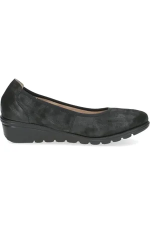 Caprice Femme, Chaussures, Noir, Taille: 37 EU Ballerines Noires Fermées Femme