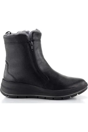 ARA Femme, Chaussures, Noir, Taille: 42 EU Bottines Noires Keil pour Femmes