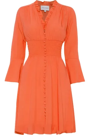 American Dreams Femme, Robes, , Taille: 44 FR Robe Courte à Taille Élastique Unie