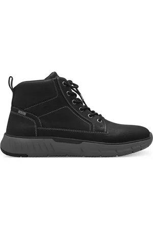 QS by s.Oliver Homme, Chaussures, Noir, Taille: 45 EU Bottines Casual Noires pour Homme