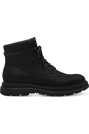QS by s.Oliver Homme, Chaussures, Noir, Taille: 41 EU Bottines Casual Noires pour Homme