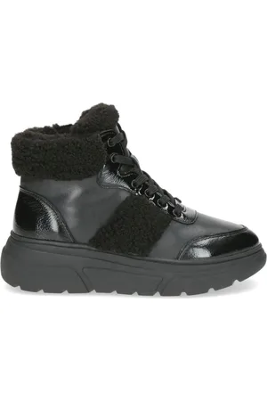 Caprice Femme, Chaussures, Noir, Taille: 37 EU Bottines Noires Fermées Femme