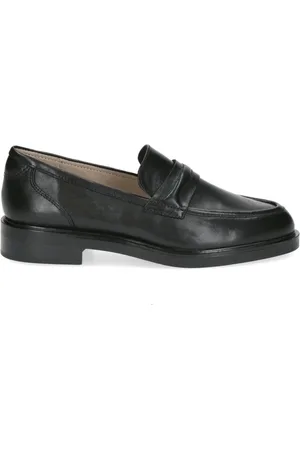 Caprice Femme, Chaussures, Noir, Taille: 38 EU Mocassins Noirs Fermés pour Femmes
