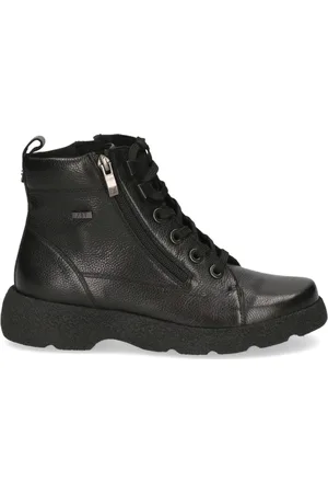 Caprice Femme, Chaussures, Noir, Taille: 37 EU Bottines Casual Noires pour Femmes