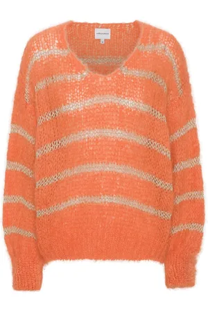 American Dreams Femme, Pulls, , Taille: 38 FR Pull en Mohair avec Or